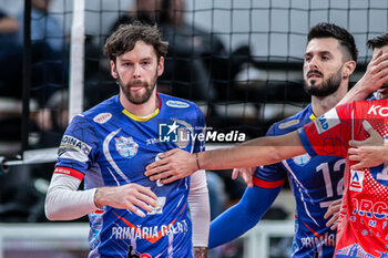 2024-11-20 - Steven Marshall - Arcada Galati - ITAS TRENTINO VS CS ARCADA GALATI - CEV EUROVOLLEY MEN - VOLLEYBALL