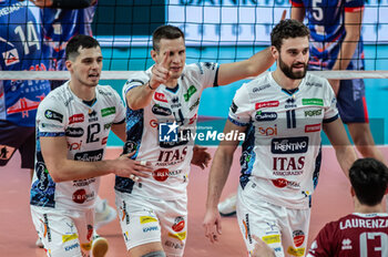 2024-11-20 - Exultation by Giulio Magalini and Jan Kozamernik - Itas Trentino - ITAS TRENTINO VS CS ARCADA GALATI - CEV EUROVOLLEY MEN - VOLLEYBALL