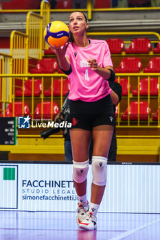 2024-09-08 - Rebecca Piva #4 of UYBA E-Work Volley Busto Arsizio seen in action during Volley 2024/25 UYBA CUP at E-Work Arena - UYBA VOLLEY BUSTO ARSIZIO - RITRATTI - EVENTS - VOLLEYBALL