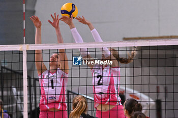 14/09/2024 - Actions of the game and players' images during the match between IDresdner Sportclub 1898 (GER) vs Volleyball Club OTP Banka Branik (SLO) at Dresdner Sportclub 1898 (GER) vs Volleyball Club OTP Banka Branik (SLO) Zoppas Arena Conegliano 14 September 2024, in the 2° Trofeo Citta di Conegliano - 2° TORNEO CITTà DI CONEGLIANO - DRESDNER SPORTCLUB VS VOLLEYBALL CLUB OTP - EVENTI - VOLLEY