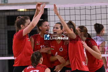 14/09/2024 - Actions of the game and players' images during the match between IDresdner Sportclub 1898 (GER) vs Volleyball Club OTP Banka Branik (SLO) at Dresdner Sportclub 1898 (GER) vs Volleyball Club OTP Banka Branik (SLO) Zoppas Arena Conegliano 14 September 2024, in the 2° Trofeo Citta di Conegliano - 2° TORNEO CITTà DI CONEGLIANO - DRESDNER SPORTCLUB VS VOLLEYBALL CLUB OTP - EVENTI - VOLLEY