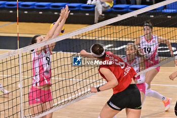 14/09/2024 - Actions of the game and players' images during the match between IDresdner Sportclub 1898 (GER) vs Volleyball Club OTP Banka Branik (SLO) at Dresdner Sportclub 1898 (GER) vs Volleyball Club OTP Banka Branik (SLO) Zoppas Arena Conegliano 14 September 2024, in the 2° Trofeo Citta di Conegliano - 2° TORNEO CITTà DI CONEGLIANO - DRESDNER SPORTCLUB VS VOLLEYBALL CLUB OTP - EVENTI - VOLLEY