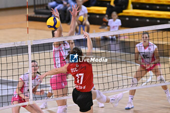 14/09/2024 - Actions of the game and players' images during the match between IDresdner Sportclub 1898 (GER) vs Volleyball Club OTP Banka Branik (SLO) at Dresdner Sportclub 1898 (GER) vs Volleyball Club OTP Banka Branik (SLO) Zoppas Arena Conegliano 14 September 2024, in the 2° Trofeo Citta di Conegliano - 2° TORNEO CITTà DI CONEGLIANO - DRESDNER SPORTCLUB VS VOLLEYBALL CLUB OTP - EVENTI - VOLLEY