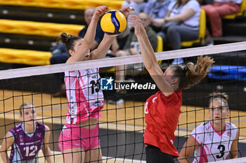 14/09/2024 - Actions of the game and players' images during the match between IDresdner Sportclub 1898 (GER) vs Volleyball Club OTP Banka Branik (SLO) at Dresdner Sportclub 1898 (GER) vs Volleyball Club OTP Banka Branik (SLO) Zoppas Arena Conegliano 14 September 2024, in the 2° Trofeo Citta di Conegliano - 2° TORNEO CITTà DI CONEGLIANO - DRESDNER SPORTCLUB VS VOLLEYBALL CLUB OTP - EVENTI - VOLLEY