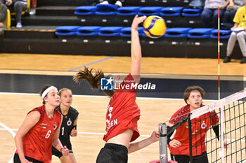 14/09/2024 - Actions of the game and players' images during the match between IDresdner Sportclub 1898 (GER) vs Volleyball Club OTP Banka Branik (SLO) at Dresdner Sportclub 1898 (GER) vs Volleyball Club OTP Banka Branik (SLO) Zoppas Arena Conegliano 14 September 2024, in the 2° Trofeo Citta di Conegliano - 2° TORNEO CITTà DI CONEGLIANO - DRESDNER SPORTCLUB VS VOLLEYBALL CLUB OTP - EVENTI - VOLLEY