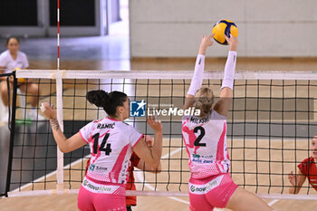 14/09/2024 - Actions of the game and players' images during the match between IDresdner Sportclub 1898 (GER) vs Volleyball Club OTP Banka Branik (SLO) at Dresdner Sportclub 1898 (GER) vs Volleyball Club OTP Banka Branik (SLO) Zoppas Arena Conegliano 14 September 2024, in the 2° Trofeo Citta di Conegliano - 2° TORNEO CITTà DI CONEGLIANO - DRESDNER SPORTCLUB VS VOLLEYBALL CLUB OTP - EVENTI - VOLLEY