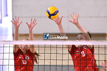 14/09/2024 - Actions of the game and players' images during the match between IDresdner Sportclub 1898 (GER) vs Volleyball Club OTP Banka Branik (SLO) at Dresdner Sportclub 1898 (GER) vs Volleyball Club OTP Banka Branik (SLO) Zoppas Arena Conegliano 14 September 2024, in the 2° Trofeo Citta di Conegliano - 2° TORNEO CITTà DI CONEGLIANO - DRESDNER SPORTCLUB VS VOLLEYBALL CLUB OTP - EVENTI - VOLLEY