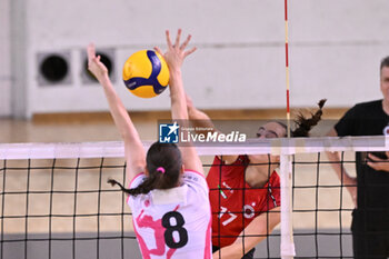 14/09/2024 - Actions of the game and players' images during the match between IDresdner Sportclub 1898 (GER) vs Volleyball Club OTP Banka Branik (SLO) at Dresdner Sportclub 1898 (GER) vs Volleyball Club OTP Banka Branik (SLO) Zoppas Arena Conegliano 14 September 2024, in the 2° Trofeo Citta di Conegliano - 2° TORNEO CITTà DI CONEGLIANO - DRESDNER SPORTCLUB VS VOLLEYBALL CLUB OTP - EVENTI - VOLLEY