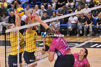 14/09/2024 - Actions of the game and players' images during the match between Prosecco Doc Imoco Volley Conegliano vs Zeleznicar Lajkovac (SRB) at Zoppas Arena Conegliano 14 September 2024, in the 2° Trofeo Citta di Conegliano - 2° TORNEO CITTà DI CONEGLIANO - PROSECCO DOC IMOCO CONEGLIANO VS ZELEZNICAR LAJKOVA - EVENTI - VOLLEY