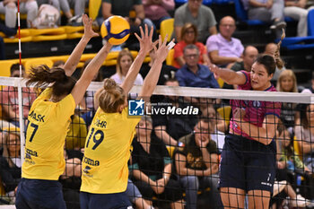 14/09/2024 - Actions of the game and players' images during the match between Prosecco Doc Imoco Volley Conegliano vs Zeleznicar Lajkovac (SRB) at Zoppas Arena Conegliano 14 September 2024, in the 2° Trofeo Citta di Conegliano - 2° TORNEO CITTà DI CONEGLIANO - PROSECCO DOC IMOCO CONEGLIANO VS ZELEZNICAR LAJKOVA - EVENTI - VOLLEY