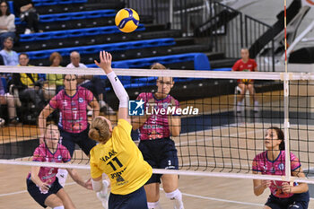 14/09/2024 - Actions of the game and players' images during the match between Prosecco Doc Imoco Volley Conegliano vs Zeleznicar Lajkovac (SRB) at Zoppas Arena Conegliano 14 September 2024, in the 2° Trofeo Citta di Conegliano - 2° TORNEO CITTà DI CONEGLIANO - PROSECCO DOC IMOCO CONEGLIANO VS ZELEZNICAR LAJKOVA - EVENTI - VOLLEY