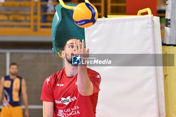 15/09/2024 - Actions of the game and players' images during the match between Gas Sales Bluenergy Piacenza and Valsa Group Modena at PalaGeorge, Montichiari (BS)  15 September 2024, in the Trofeo Astori - TROFEO ASTORI MONTECHIARI - FINALE 3° POSTO - GAS SALES BLUENERGY PIACENZA VS VALSA GROUP MODENA - EVENTI - VOLLEY