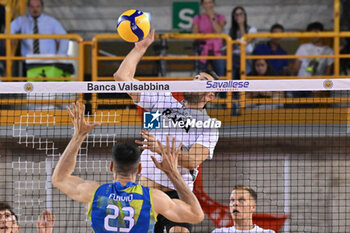 15/09/2024 - Actions of the game and players' images during the match between Rana Verona and Itas Trentino at PalaGeorge, Montichiari (BS)  15 September 2024, in the Trofeo Astori - TROFEO ASTORI MONTECHIARI - FINALE 1° POSTO - RANA VERONA VS ITAS TRENTINO - EVENTI - VOLLEY