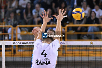 15/09/2024 - Actions of the game and players' images during the match between Rana Verona and Itas Trentino at PalaGeorge, Montichiari (BS)  15 September 2024, in the Trofeo Astori - TROFEO ASTORI MONTECHIARI - FINALE 1° POSTO - RANA VERONA VS ITAS TRENTINO - EVENTI - VOLLEY