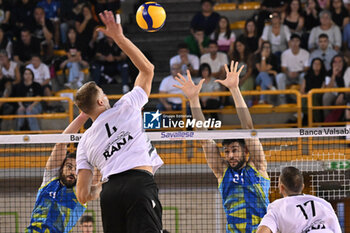 15/09/2024 - Actions of the game and players' images during the match between Rana Verona and Itas Trentino at PalaGeorge, Montichiari (BS)  15 September 2024, in the Trofeo Astori - TROFEO ASTORI MONTECHIARI - FINALE 1° POSTO - RANA VERONA VS ITAS TRENTINO - EVENTI - VOLLEY