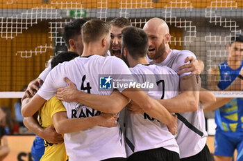 15/09/2024 - Actions of the game and players' images during the match between Rana Verona and Itas Trentino at PalaGeorge, Montichiari (BS)  15 September 2024, in the Trofeo Astori - TROFEO ASTORI MONTECHIARI - FINALE 1° POSTO - RANA VERONA VS ITAS TRENTINO - EVENTI - VOLLEY