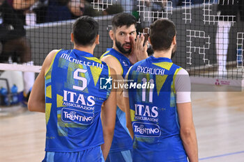 15/09/2024 - Actions of the game and players' images during the match between Rana Verona and Itas Trentino at PalaGeorge, Montichiari (BS)  15 September 2024, in the Trofeo Astori - TROFEO ASTORI MONTECHIARI - FINALE 1° POSTO - RANA VERONA VS ITAS TRENTINO - EVENTI - VOLLEY