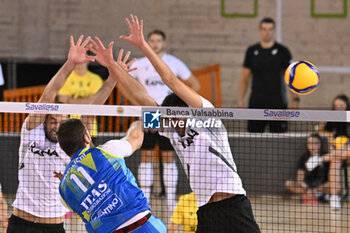 15/09/2024 - Actions of the game and players' images during the match between Rana Verona and Itas Trentino at PalaGeorge, Montichiari (BS)  15 September 2024, in the Trofeo Astori - TROFEO ASTORI MONTECHIARI - FINALE 1° POSTO - RANA VERONA VS ITAS TRENTINO - EVENTI - VOLLEY