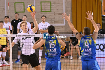 15/09/2024 - Actions of the game and players' images during the match between Rana Verona and Itas Trentino at PalaGeorge, Montichiari (BS)  15 September 2024, in the Trofeo Astori - TROFEO ASTORI MONTECHIARI - FINALE 1° POSTO - RANA VERONA VS ITAS TRENTINO - EVENTI - VOLLEY