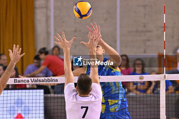 15/09/2024 - Actions of the game and players' images during the match between Rana Verona and Itas Trentino at PalaGeorge, Montichiari (BS)  15 September 2024, in the Trofeo Astori - TROFEO ASTORI MONTECHIARI - FINALE 1° POSTO - RANA VERONA VS ITAS TRENTINO - EVENTI - VOLLEY