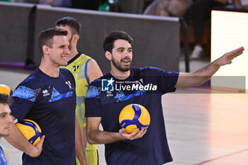 15/09/2024 - Actions of the game and players' images during the match between Rana Verona and Itas Trentino at PalaGeorge, Montichiari (BS)  15 September 2024, in the Trofeo Astori - TROFEO ASTORI MONTECHIARI - FINALE 1° POSTO - RANA VERONA VS ITAS TRENTINO - EVENTI - VOLLEY