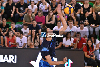 15/09/2024 - Actions of the game and players' images during the match between Rana Verona and Itas Trentino at PalaGeorge, Montichiari (BS)  15 September 2024, in the Trofeo Astori - TROFEO ASTORI MONTECHIARI - FINALE 1° POSTO - RANA VERONA VS ITAS TRENTINO - EVENTI - VOLLEY