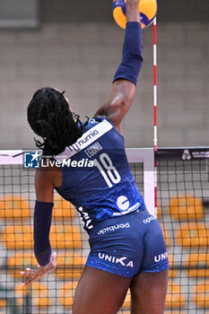 2024-09-20 - Actions of the game and players' images during the match between Vero Volley Milano and Savino Del Bene Scandicci match at Courmayeur Sport Center - 20th September 2024, during the Courmayeur Cup 24 - COURMAYEUR CUP - VERO VOLLEY MILANO VS SAVINO DEL BENE SCANDICCI - EVENTS - VOLLEYBALL