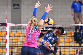 2024-09-20 - Actions of the game and players' images during the match between Vero Volley Milano and Savino Del Bene Scandicci match at Courmayeur Sport Center - 20th September 2024, during the Courmayeur Cup 24 - COURMAYEUR CUP - VERO VOLLEY MILANO VS SAVINO DEL BENE SCANDICCI - EVENTS - VOLLEYBALL