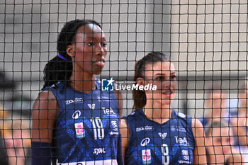 2024-09-20 - Actions of the game and players' images during the match between Vero Volley Milano and Savino Del Bene Scandicci match at Courmayeur Sport Center - 20th September 2024, during the Courmayeur Cup 24 - COURMAYEUR CUP - VERO VOLLEY MILANO VS SAVINO DEL BENE SCANDICCI - EVENTS - VOLLEYBALL