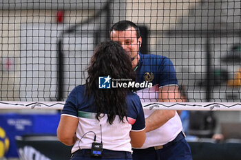 2024-09-20 - Actions of the game and players' images during the match between Vero Volley Milano and Savino Del Bene Scandicci match at Courmayeur Sport Center - 20th September 2024, during the Courmayeur Cup 24 - COURMAYEUR CUP - VERO VOLLEY MILANO VS SAVINO DEL BENE SCANDICCI - EVENTS - VOLLEYBALL