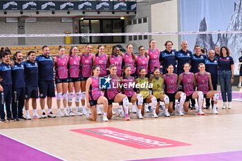 2024-09-20 - Actions of the game and players' images during the match between Vero Volley Milano and Savino Del Bene Scandicci match at Courmayeur Sport Center - 20th September 2024, during the Courmayeur Cup 24 - COURMAYEUR CUP - VERO VOLLEY MILANO VS SAVINO DEL BENE SCANDICCI - EVENTS - VOLLEYBALL