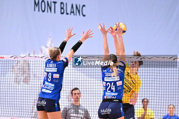 2024-09-20 - Actions of the game and players' images during the match between Prosecco Doc Imoco Conegliano – Igor Gorgonzola Novara match at Courmayeur Sport Center - 20th September 2024, during the Courmayeur Cup 24 - COURMAYEUR CUP - PROSECCO DOC IMOCO CONEGLIANO VS IGOR GORGONZOLA NOVARA - EVENTS - VOLLEYBALL