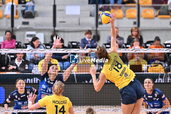 2024-09-20 - Actions of the game and players' images during the match between Prosecco Doc Imoco Conegliano – Igor Gorgonzola Novara match at Courmayeur Sport Center - 20th September 2024, during the Courmayeur Cup 24 - COURMAYEUR CUP - PROSECCO DOC IMOCO CONEGLIANO VS IGOR GORGONZOLA NOVARA - EVENTS - VOLLEYBALL