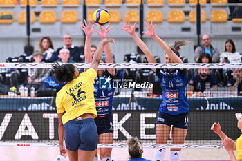 2024-09-20 - Actions of the game and players' images during the match between Prosecco Doc Imoco Conegliano – Igor Gorgonzola Novara match at Courmayeur Sport Center - 20th September 2024, during the Courmayeur Cup 24 - COURMAYEUR CUP - PROSECCO DOC IMOCO CONEGLIANO VS IGOR GORGONZOLA NOVARA - EVENTS - VOLLEYBALL