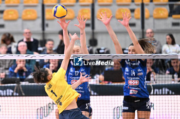 2024-09-20 - Actions of the game and players' images during the match between Prosecco Doc Imoco Conegliano – Igor Gorgonzola Novara match at Courmayeur Sport Center - 20th September 2024, during the Courmayeur Cup 24 - COURMAYEUR CUP - PROSECCO DOC IMOCO CONEGLIANO VS IGOR GORGONZOLA NOVARA - EVENTS - VOLLEYBALL