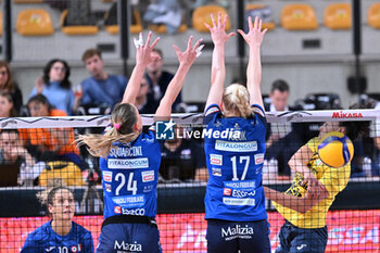 2024-09-20 - Actions of the game and players' images during the match between Prosecco Doc Imoco Conegliano – Igor Gorgonzola Novara match at Courmayeur Sport Center - 20th September 2024, during the Courmayeur Cup 24 - COURMAYEUR CUP - PROSECCO DOC IMOCO CONEGLIANO VS IGOR GORGONZOLA NOVARA - EVENTS - VOLLEYBALL