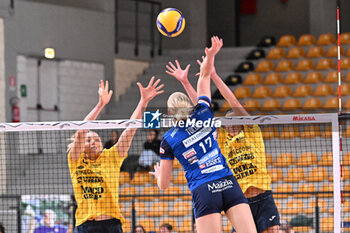 2024-09-20 - Actions of the game and players' images during the match between Prosecco Doc Imoco Conegliano – Igor Gorgonzola Novara match at Courmayeur Sport Center - 20th September 2024, during the Courmayeur Cup 24 - COURMAYEUR CUP - PROSECCO DOC IMOCO CONEGLIANO VS IGOR GORGONZOLA NOVARA - EVENTS - VOLLEYBALL