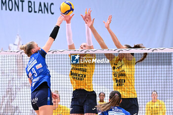 2024-09-20 - Actions of the game and players' images during the match between Prosecco Doc Imoco Conegliano – Igor Gorgonzola Novara match at Courmayeur Sport Center - 20th September 2024, during the Courmayeur Cup 24 - COURMAYEUR CUP - PROSECCO DOC IMOCO CONEGLIANO VS IGOR GORGONZOLA NOVARA - EVENTS - VOLLEYBALL