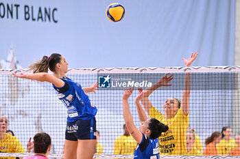 2024-09-20 - Actions of the game and players' images during the match between Prosecco Doc Imoco Conegliano – Igor Gorgonzola Novara match at Courmayeur Sport Center - 20th September 2024, during the Courmayeur Cup 24 - COURMAYEUR CUP - PROSECCO DOC IMOCO CONEGLIANO VS IGOR GORGONZOLA NOVARA - EVENTS - VOLLEYBALL