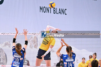 2024-09-20 - Actions of the game and players' images during the match between Prosecco Doc Imoco Conegliano – Igor Gorgonzola Novara match at Courmayeur Sport Center - 20th September 2024, during the Courmayeur Cup 24 - COURMAYEUR CUP - PROSECCO DOC IMOCO CONEGLIANO VS IGOR GORGONZOLA NOVARA - EVENTS - VOLLEYBALL