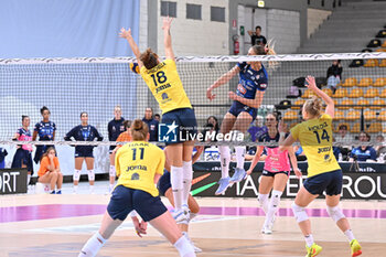 2024-09-20 - Actions of the game and players' images during the match between Prosecco Doc Imoco Conegliano – Igor Gorgonzola Novara match at Courmayeur Sport Center - 20th September 2024, during the Courmayeur Cup 24 - COURMAYEUR CUP - PROSECCO DOC IMOCO CONEGLIANO VS IGOR GORGONZOLA NOVARA - EVENTS - VOLLEYBALL