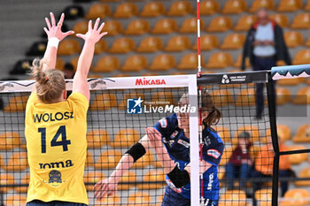 2024-09-20 - Actions of the game and players' images during the match between Prosecco Doc Imoco Conegliano – Igor Gorgonzola Novara match at Courmayeur Sport Center - 20th September 2024, during the Courmayeur Cup 24 - COURMAYEUR CUP - PROSECCO DOC IMOCO CONEGLIANO VS IGOR GORGONZOLA NOVARA - EVENTS - VOLLEYBALL