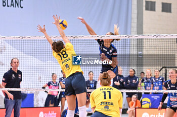 2024-09-20 - Actions of the game and players' images during the match between Prosecco Doc Imoco Conegliano – Igor Gorgonzola Novara match at Courmayeur Sport Center - 20th September 2024, during the Courmayeur Cup 24 - COURMAYEUR CUP - PROSECCO DOC IMOCO CONEGLIANO VS IGOR GORGONZOLA NOVARA - EVENTS - VOLLEYBALL