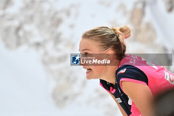 2024-09-21 - Actions of the game and players' images during the match between Savino Del Bene Scandicci and Igor Gorgonzola Novara match at Courmayeur Sport Center - 21th September 2024, during the Courmayeur Cup 24 - COURMAYEUR CUP - FINALE 3° POSTO - IGOR GORGONZOLA NOVARA VS SAVINO DEL BENE SCANDICCI - EVENTS - VOLLEYBALL