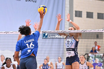 2024-09-21 - Actions of the game and players' images during the match between Numia Vero Volley Milano and Prosecco Doc Imoco Conegliano match at Courmayeur Sport Center - 21th September 2024, during the Courmayeur Cup 24 - COURMAYEUR CUP - FINALE 1° POSTO - PROSECCO DOC IMOCO CONEGLIANO VS VERO VOLLEY MILANO - EVENTS - VOLLEYBALL