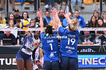 2024-09-21 - Actions of the game and players' images during the match between Numia Vero Volley Milano and Prosecco Doc Imoco Conegliano match at Courmayeur Sport Center - 21th September 2024, during the Courmayeur Cup 24 - COURMAYEUR CUP - FINALE 1° POSTO - PROSECCO DOC IMOCO CONEGLIANO VS VERO VOLLEY MILANO - EVENTS - VOLLEYBALL