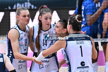 2024-09-21 - Actions of the game and players' images during the match between Numia Vero Volley Milano and Prosecco Doc Imoco Conegliano match at Courmayeur Sport Center - 21th September 2024, during the Courmayeur Cup 24 - COURMAYEUR CUP - FINALE 1° POSTO - PROSECCO DOC IMOCO CONEGLIANO VS VERO VOLLEY MILANO - EVENTS - VOLLEYBALL