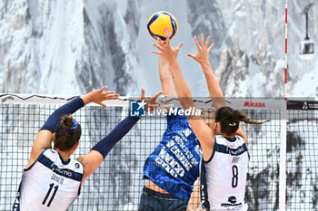 2024-09-21 - Actions of the game and players' images during the match between Numia Vero Volley Milano and Prosecco Doc Imoco Conegliano match at Courmayeur Sport Center - 21th September 2024, during the Courmayeur Cup 24 - COURMAYEUR CUP - FINALE 1° POSTO - PROSECCO DOC IMOCO CONEGLIANO VS VERO VOLLEY MILANO - EVENTS - VOLLEYBALL