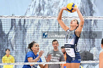 2024-09-21 - Actions of the game and players' images during the match between Numia Vero Volley Milano and Prosecco Doc Imoco Conegliano match at Courmayeur Sport Center - 21th September 2024, during the Courmayeur Cup 24 - COURMAYEUR CUP - FINALE 1° POSTO - PROSECCO DOC IMOCO CONEGLIANO VS VERO VOLLEY MILANO - EVENTS - VOLLEYBALL