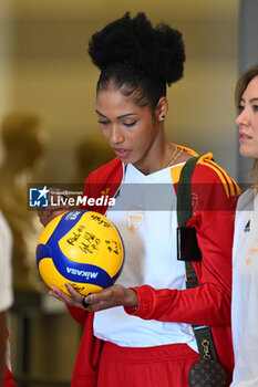 2024-09-16 - during the press conference to present the WEVZA Cup 2024, 16 September 2024 at the Sala della Protomoteca, Piazza del Campidoglio, Rome, Italy. - WEVZA CUP WOMEN - PRESS CONFERENCE - EVENTS - VOLLEYBALL